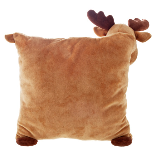 Pluszowa poduszka, renifer Grayson/brązowy - obrazek 2